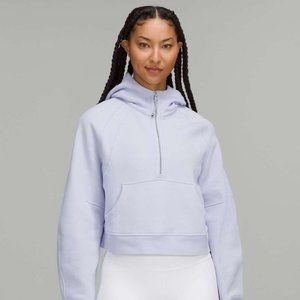 Lululemon Half Zip Oversized Hoodie Pastel Blue M/L